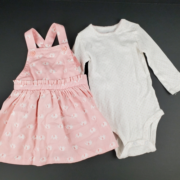 Carter's Other - NWOT Just One You by Carter's Pink Dress Outfit